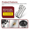Polaris Outlaw 525 S Rear Axle Bearing Carrier Hub (2008–2010)