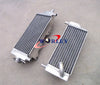 Honda CR250 CR250R Aluminum Radiator + Blue Hoses (1992-1996)