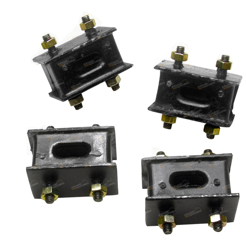 Toyota Landcruiser 40 50 60 70 80 100 Series 4 x Rubber Exhaust Mounts