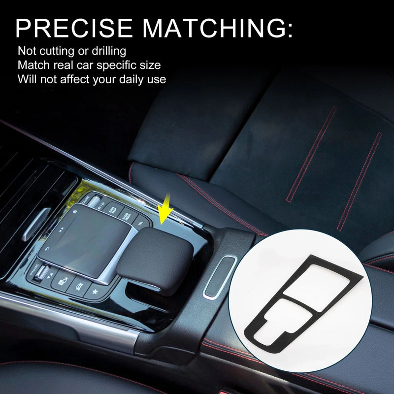 Mercedes-Benz GLA GLB EQA Matte Black Center Console Panel Sticker (2020-2023)