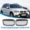 BMW X5 X6 Front Hood Bumper Grille Grill 1 Pair