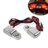 Universal Mini Motorcycle Turn Signal Blinker Lights Amber