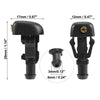 Ford F150 4pcs Windshield Washer Nozzles (2004-2023)