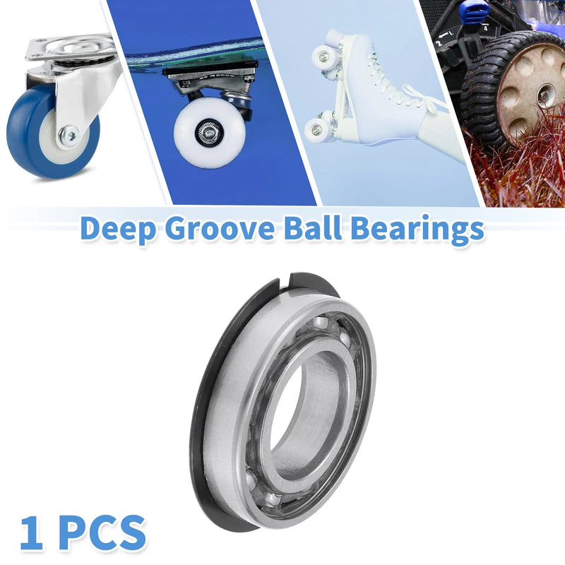 Scooter Wheel 6005NR Deep Groove Ball Bearings 25x47x12mm