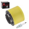 Honda TR200 Fat Cat Air Filter Element & Clamp W/Spark Plug (1986–1987)
