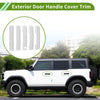 Ford Bronco (2021-2025) White ABS 1 Set Exterior Door Handle Cover Trim