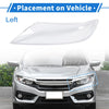 Kia Sorento Front Left Headlight Lens Cover (2009-2012)