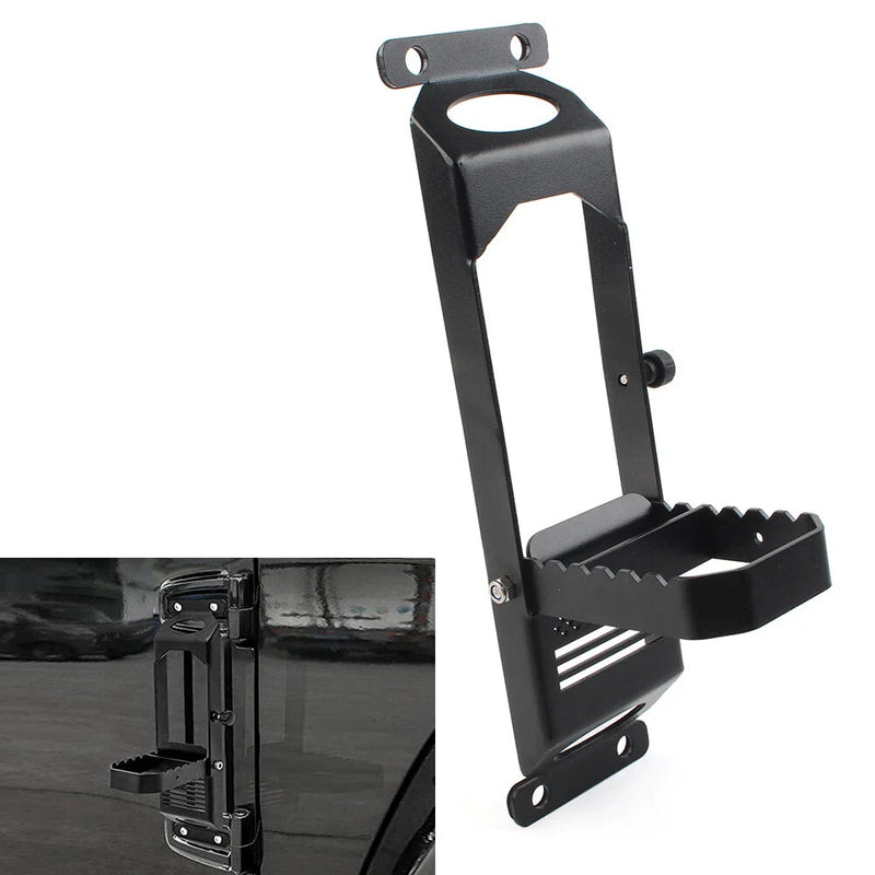 Jeep Wrangler JK 2007-2017 & JL 2018-2022 Hinged Step Pedals Foot Pegs