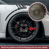 Porsche Cayenne Set of 2 Wheel Lock Lug Nuts with Anti-theft Key