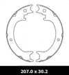 Mitsubishi Pajero NS NT NW NX LWB Rear Handbrake Shoe Overhaul