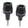 Yamaha Suzuki Honda Kawasaki Universal Black Frame Sliders Crash Protectors