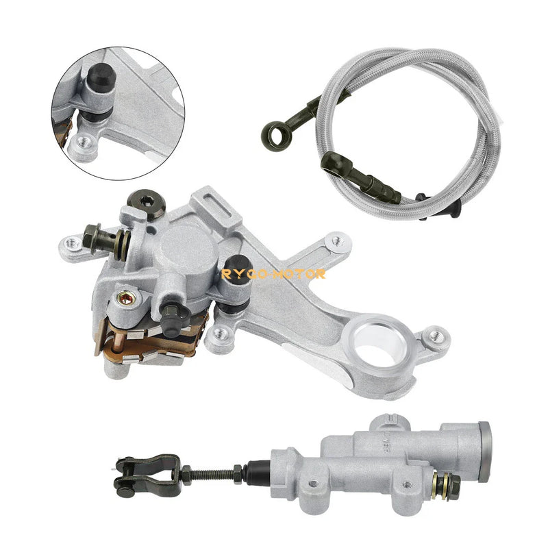Honda CRF250 CRF450 Rear Brake Master Cylinder & Caliper & Hose