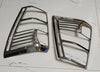 Suzuki Grand Vitara (2006-2013) 2 x Chrome Rear Tail Light Lamp Cover Trim