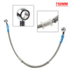 Motorbike 75cm DOT Motorcycle Braided Steel Brake Clutch Oil Hose Line