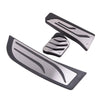 BMW 1 2 3 4 Series 3x Footrest Gas Brake Pedal Covers (2012-2020)