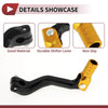 Kayo T2 Black Lever Gold Tone Head Folding Gear Shifter Lever