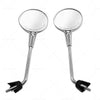Vespa Primavera 50 125 150 Chrome Left & Right Rearview Mirrors (2014-2023)