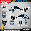 Yamaha TTR 50 (2006-2023) - Strength Style Decals Custom Graphics Full Kit