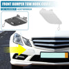 Mercedes-Benz E400 (2014-2016) White Front Right Bumper Tow Hook Cover