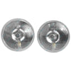 7" Round Curved Glass Headlight Pair