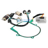 Yamaha YFM80U Moto-4 Magneto Stator Coil, Regulator Rectifier, Gasket (1988)