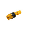 Car / Motorcycle Valve Stem / 4pcs / Gold Tone Bolt In Tubeless Wheel Tire