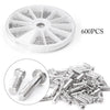 Various Applications 600 x 12 Screw Nuts Electronics Assortment Kit