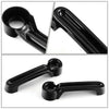 Jeep Wrangler 5 x Black ABS Outside Door Handle Cover Trim Set (2007-2018)