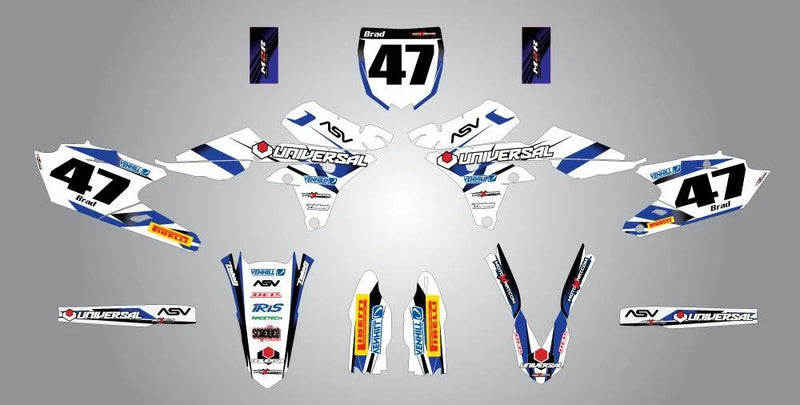 Yamaha YZF 450 - Storm Style Custom Graphics (2014)