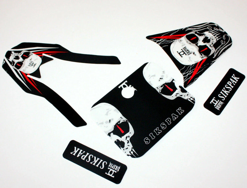 CRF50 Style Fairing Dirt Bike Sikspak Decals Graphics Sticker Kit