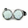 Car 12V Clear LED Round Smoke Turn Signal Indicator Blinker Light