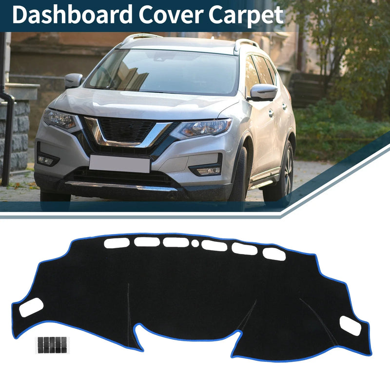 Nissan X-Trail T32 (2013-2024) Black Blue 1 Set Dashboard Cover Mat