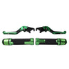 Kawasaki Ninja 250R Fold Extendable Brake Clutch Lever Grip Set (2008-2012)