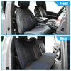 Toyota Tacoma 5 x Black Blue Front Rear Seat Covers (2005-2024)