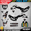 Honda CRF 450 2017-2020 - SAFARI Style Stickers Custom Graphic Kit
