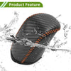 Dodge Journey Black Carbon Fiber Brown Gear Shift Knob Cover (11-20)
