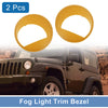 Jeep Wrangler 2 x Headlight Trim Bezels (2011-2018)