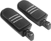 Harley Electra Glide Black Rubber Foot Pegs Set