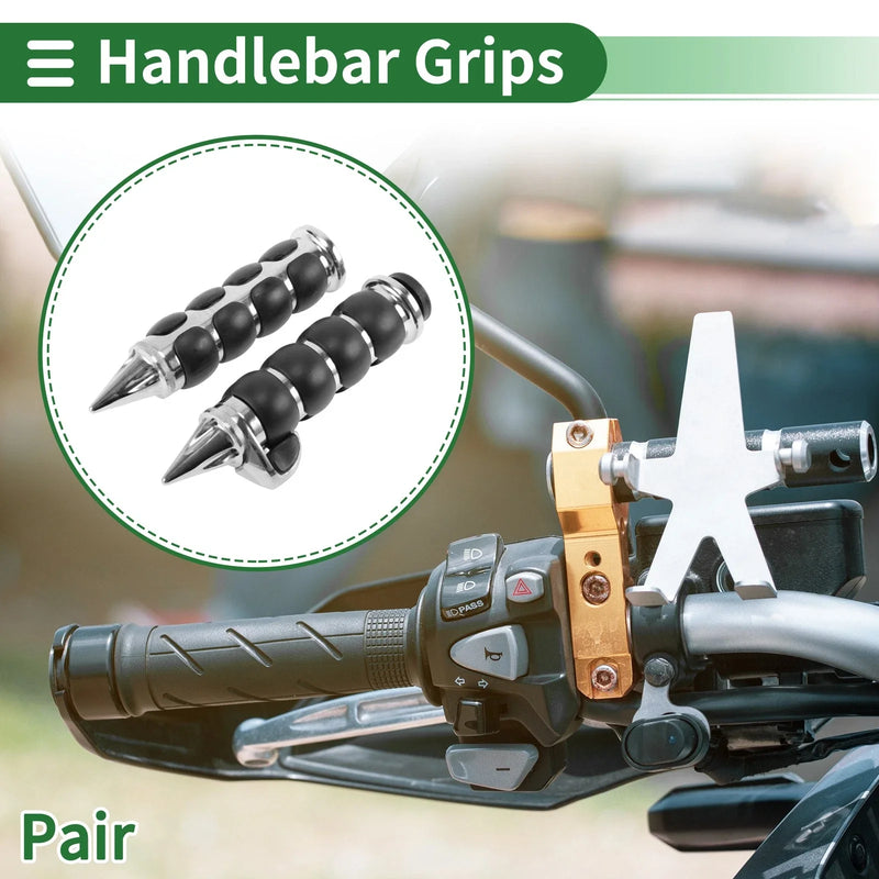 All Models 0.87 x 0.87 Universal Motorcycle Hand Grips Cover Non Slip