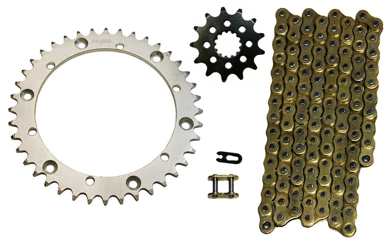 Yamaha Raptor 660 Gold / 520x92 Drive Chain & 13/40 Sprockets (2001–2005)