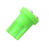 10x Green T10 W5W 168 194 4-SMD LED Dash Light Bulbs