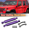 Jeep Wrangler JK (2007-2018) Black Purple Car Door Limiting Straps