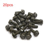 Universal Scooter 20pcs Dark Green Hexagon Bolts Screws