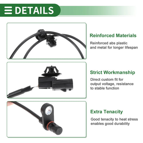 Suzuki Swift IV ABS Wheel Speed Sensor (2010-2021)