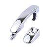 Set Exterior Door Handles Keyhole Chrome Fits Ford Ranger Mazda BT-50 2012-2018