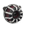 Harley M8 Softail (2018-2021) Black Red White 1x Air Cleaner Intake Filter
