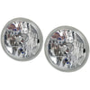 Make & Model  x2 7" Round Crystal Clear Lens Headlights