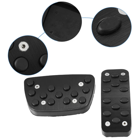 Toyota Camry (2012-2017) Black 2 x Car Brake Gas Accelerator Pedal Covers