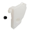 Kawasaki ZX10R 1x White Radiator Coolant Overflow Tank (2006-2007)