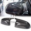 BMW G05 X5, G01 G03, X4 Real Carbon Fiber Side Mirror Cover Caps (2018-2023)